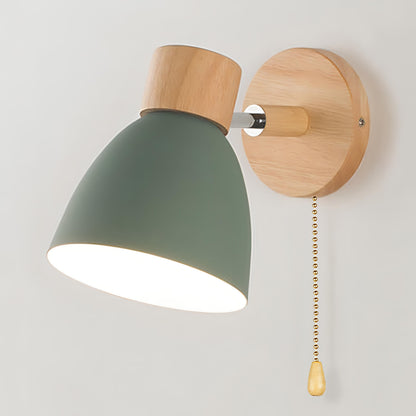 Moderne Wandleuchte Jandiel – Skandinavisches Holzdesign für stimmungsvolle Räume