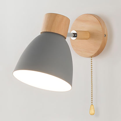 Moderne Wandleuchte Jandiel – Skandinavisches Holzdesign für stimmungsvolle Räume