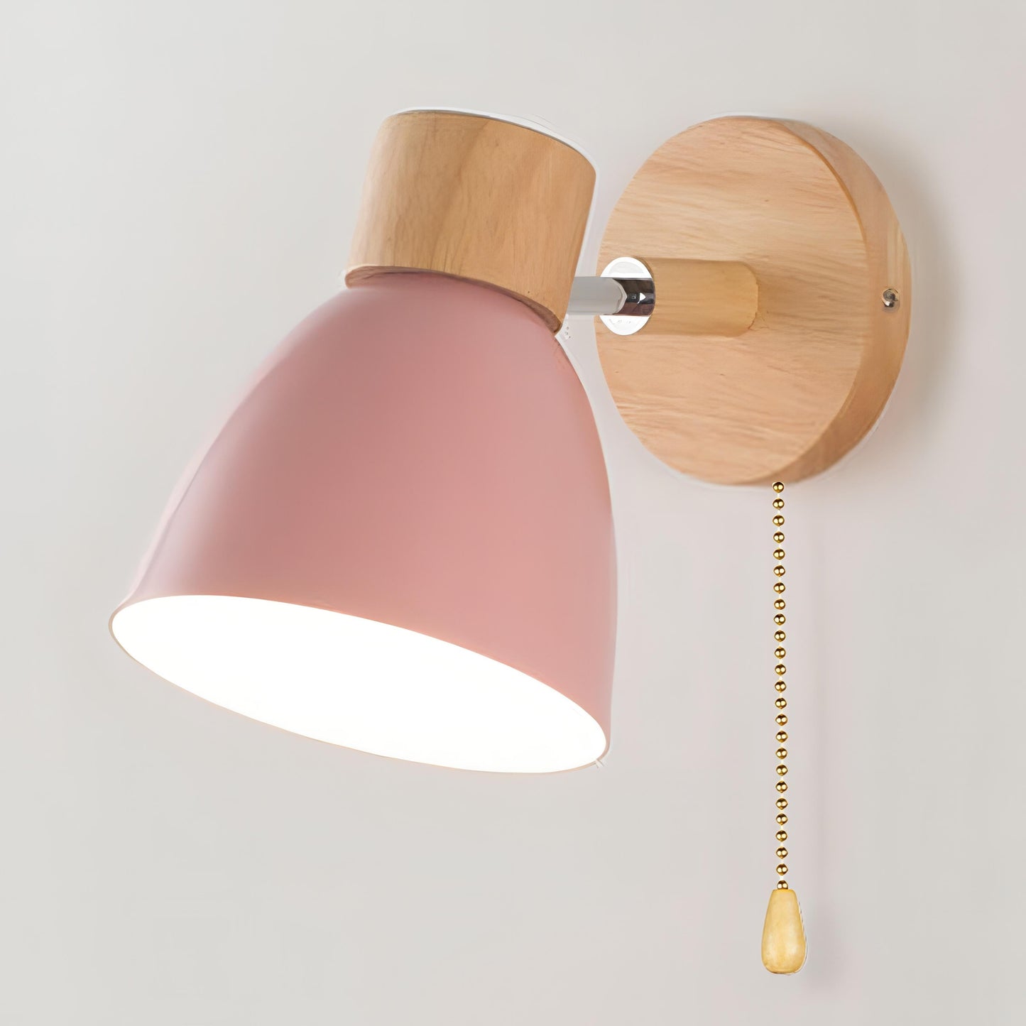 Moderne Wandleuchte Jandiel – Skandinavisches Holzdesign für stimmungsvolle Räume