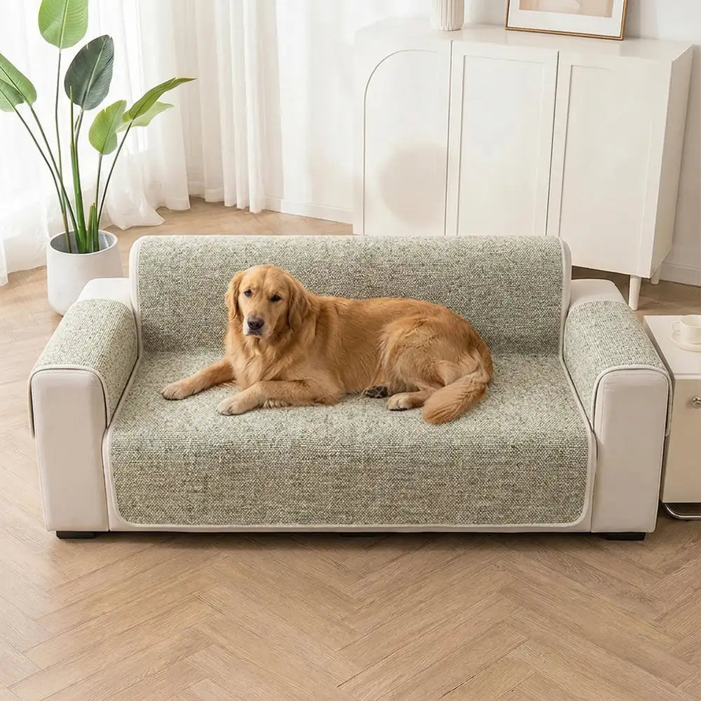 Coverloria – Sofaschutz für Sessel und Couch mit rutschhemmender Unterseite