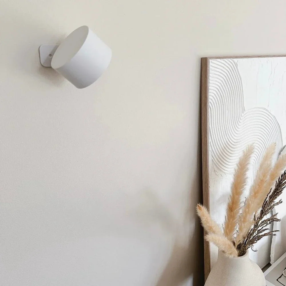 Magnetlume – Kabellose magnetische LED-Wandleuchte mit Fernbedienung