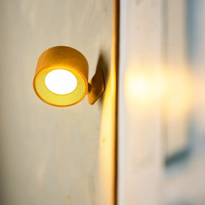 Magnetlume – Kabellose magnetische LED-Wandleuchte mit Fernbedienung