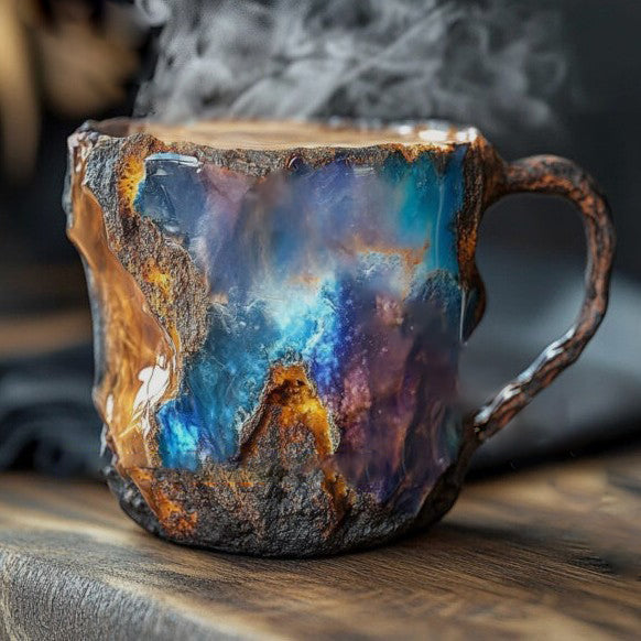 Kaffeetassen Aus Mineralkristall - Funkelndes Kristallglas