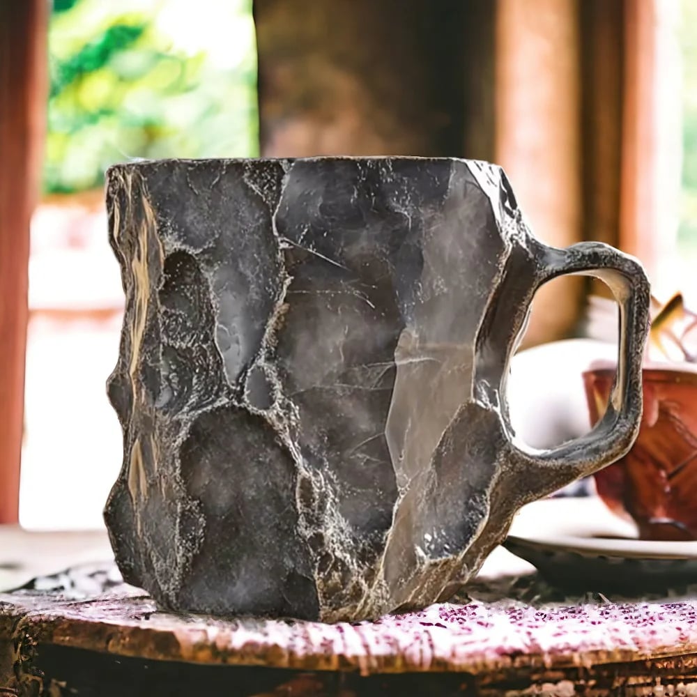 Kaffeetassen Aus Mineralkristall - Funkelndes Kristallglas