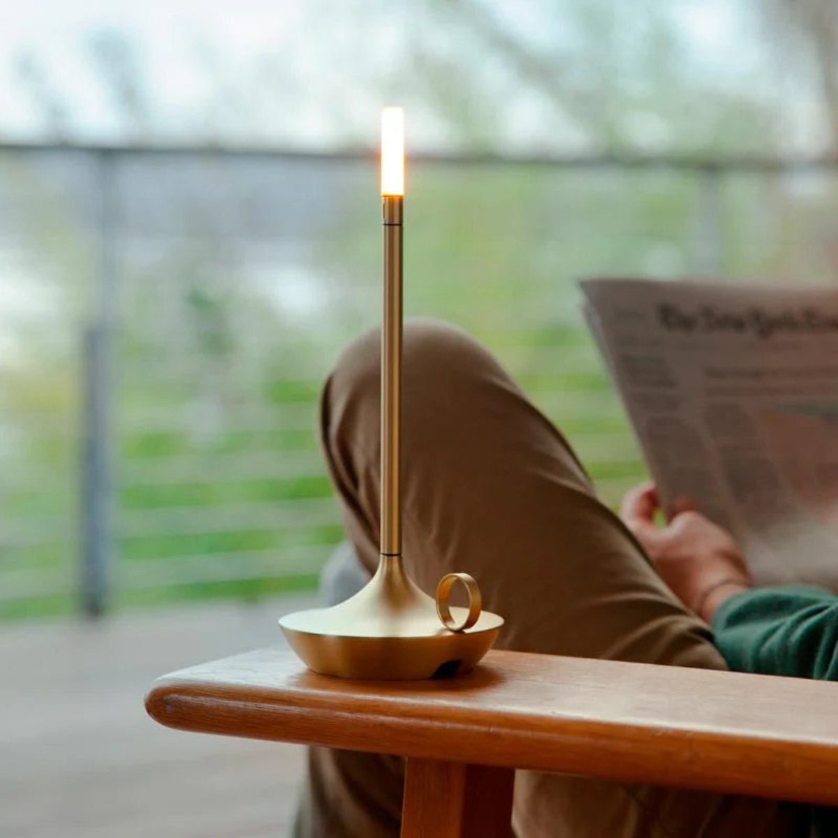 CandleBeam Kerzenlampe - Nordisches Design