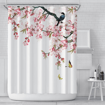Kirschblüten Duschvorhang - Stilvoller Spritzschutz