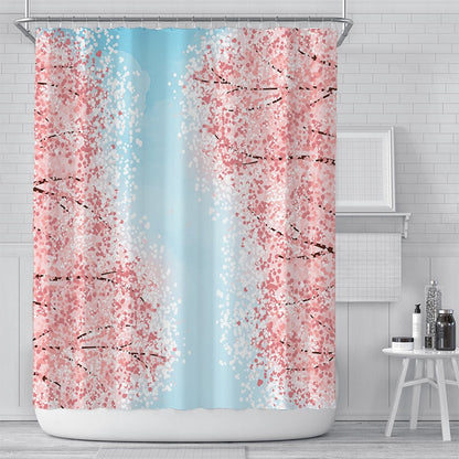 Kirschblüten Duschvorhang - Stilvoller Spritzschutz
