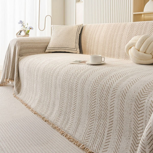 SNUGGLETEXTILE – Kratzfester & waschbarer Sofabezug aus Chenille