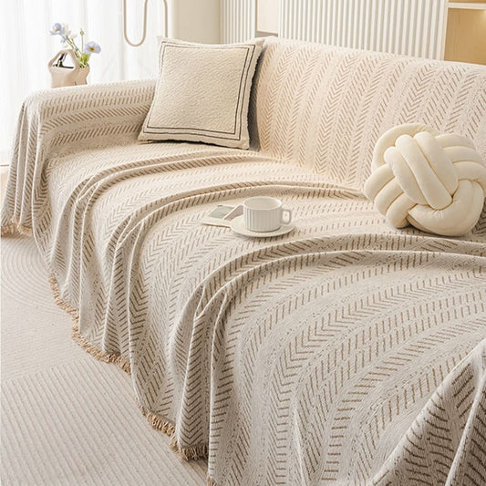 SNUGGLETEXTILE – Kratzfester & waschbarer Sofabezug aus Chenille