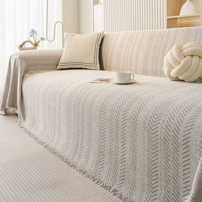 SNUGGLETEXTILE – Kratzfester & waschbarer Sofabezug aus Chenille
