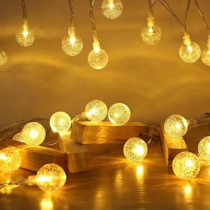 LED Bubble Ball Lichterkette - Magische Lichtmomente