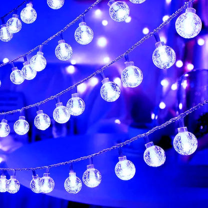 LED Bubble Ball Lichterkette - Magische Lichtmomente