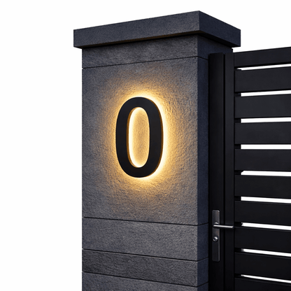 LICHTZEICHEN – Individuell gestaltbare LED-Hausnummern für moderne Häuser