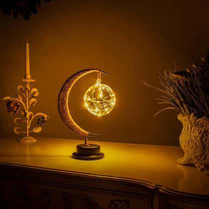 Lunaire Tischlampe - Bezauberndes Licht zum Entspannen
