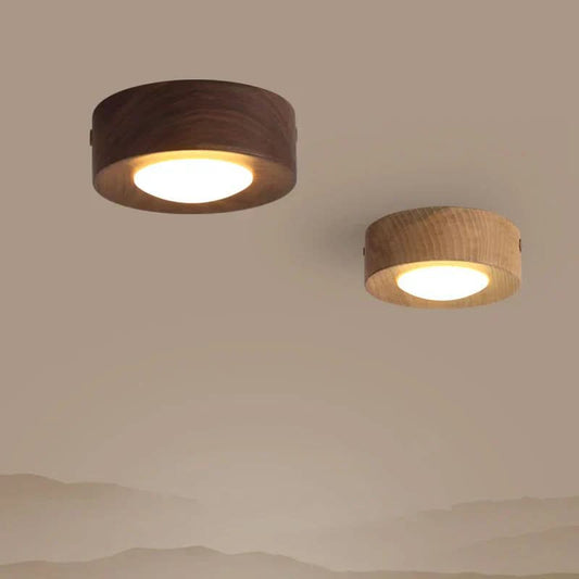 EMBERLED – Energiesparende Walnuss-Lichtlösung