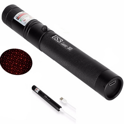 Laserlume – Laserpointer mit einstellbarem Fokus und USB-Ladefunktion