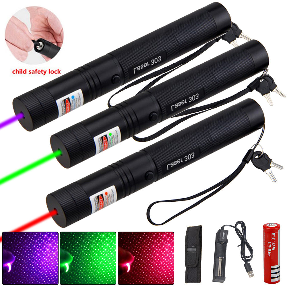 Laserlume – Laserpointer mit einstellbarem Fokus und USB-Ladefunktion