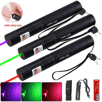 Laserlume – Laserpointer mit einstellbarem Fokus und USB-Ladefunktion