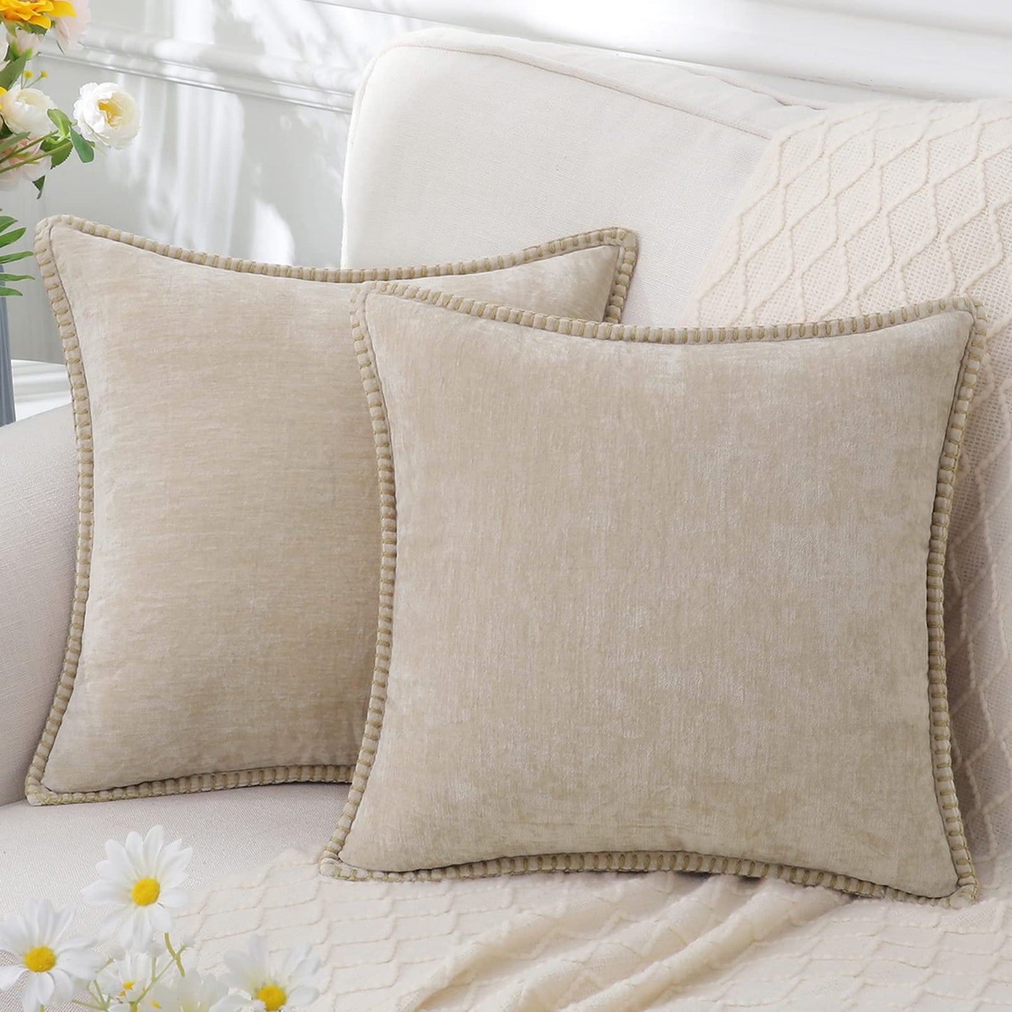 DekoKissen Luxus - Stilvolles Samtkissen für elegante Räume