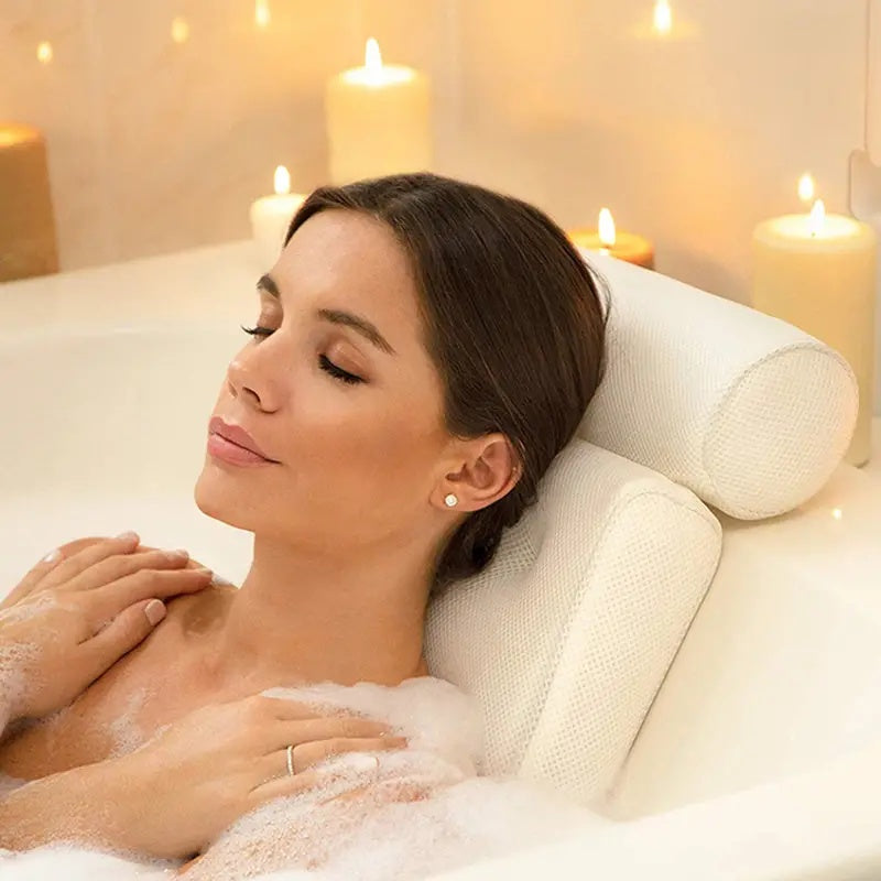BadeKissen Luxus - Komfortables Kissen für die Badewanne