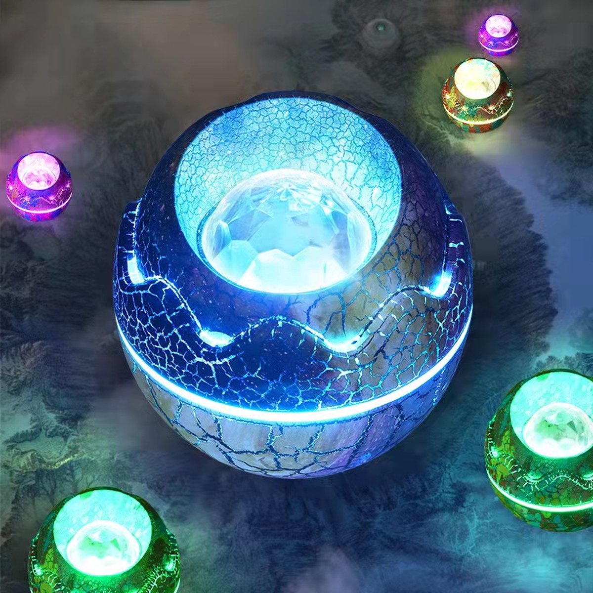 MagicEgg Projektor - Beruhigendes Licht und Klänge fürs Kind