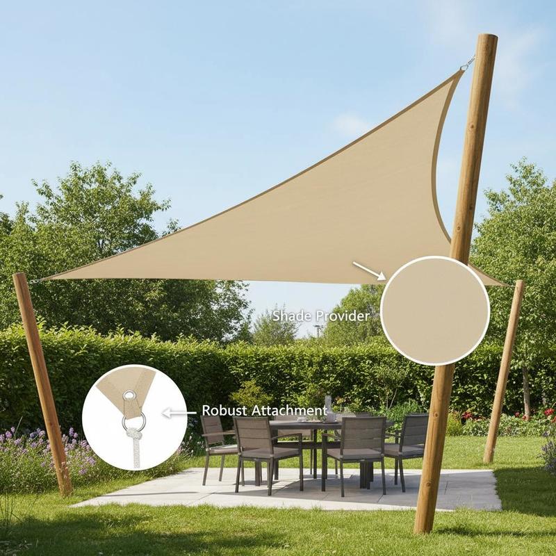 OUTDORIA – UV-beständiges Sonnensegel für Terrasse, Hof und Garten