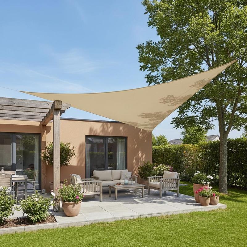 OUTDORIA – UV-beständiges Sonnensegel für Terrasse, Hof und Garten