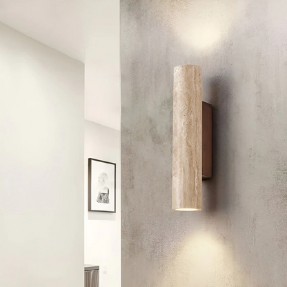 Marmor LED Wandleuchte - Edles Marmor-Design