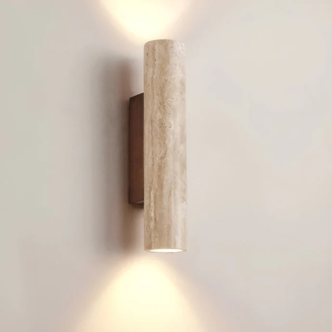 Marmor LED Wandleuchte - Edles Marmor-Design