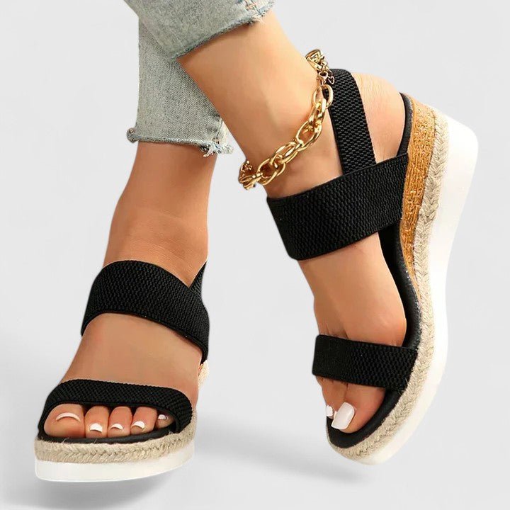 PODORA – Orthopädische Sandalen für Damen mit gepolsterter Sohle und verbesserter Fußausrichtung