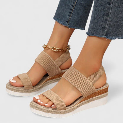 PODORA – Orthopädische Sandalen für Damen mit gepolsterter Sohle und verbesserter Fußausrichtung