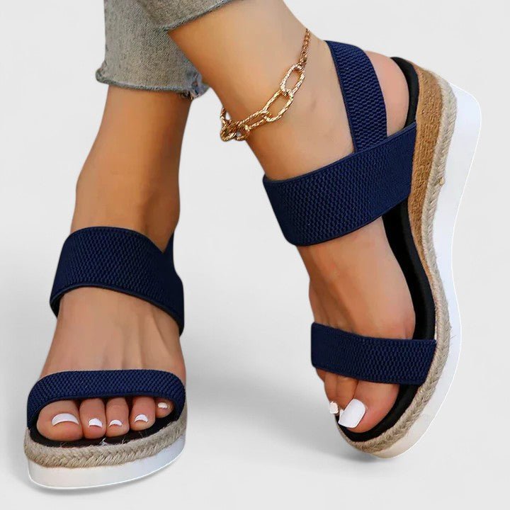 PODORA – Orthopädische Sandalen für Damen mit gepolsterter Sohle und verbesserter Fußausrichtung