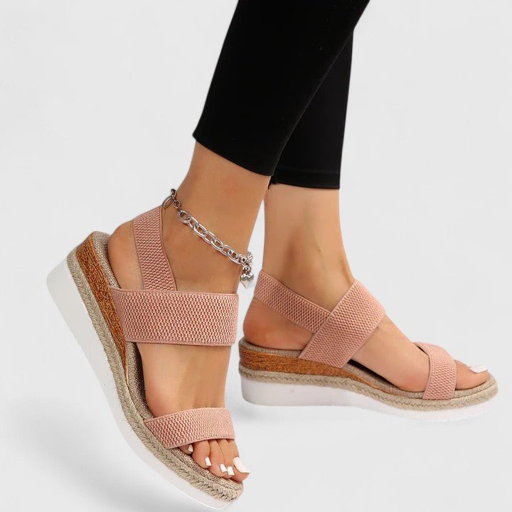 PODORA – Orthopädische Sandalen für Damen mit gepolsterter Sohle und verbesserter Fußausrichtung