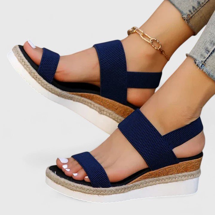 PODORA – Orthopädische Sandalen für Damen mit gepolsterter Sohle und verbesserter Fußausrichtung