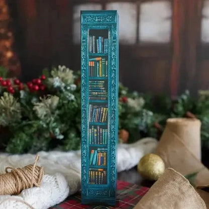 Booklume – Mini-Buch-Adventskalender mit 24 Büchern im Regaldesign