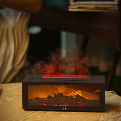 MiniKamin - Kompakter Elektro Kamin mit warmem Flammeneffekt