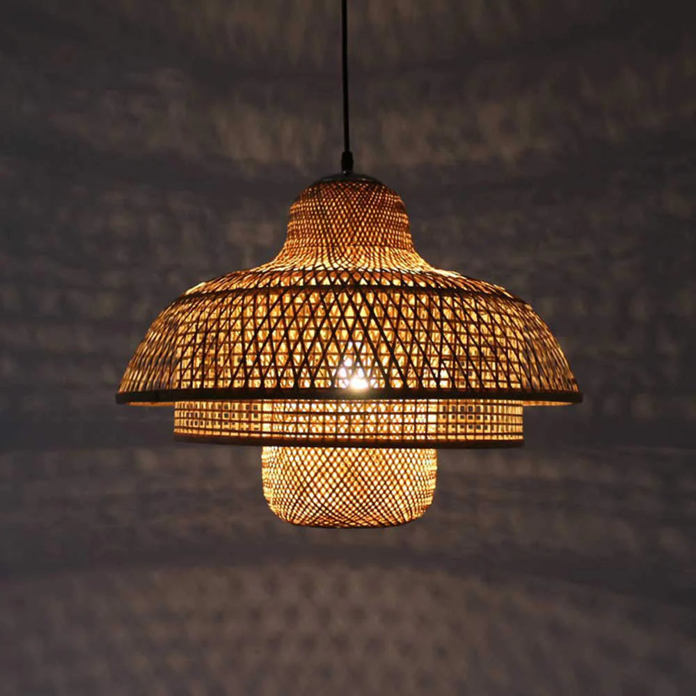 Moderne Rattan-Pendelleuchte – Gemütliche Lichtakzente Für Ihr Zuhause