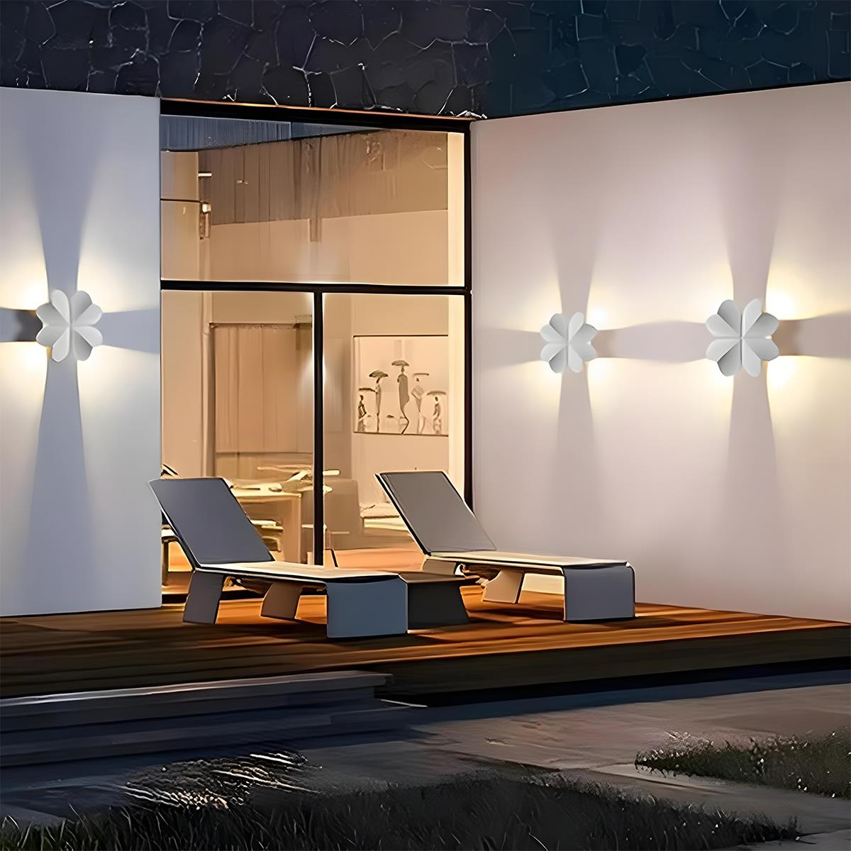Moderne Tierform Außen LED Wandleuchten – Stilvolle Akzente