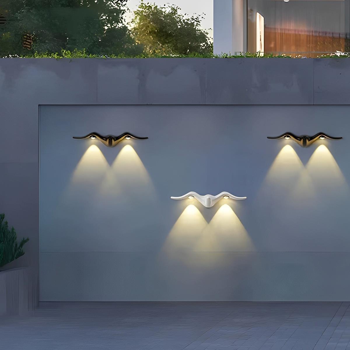 Moderne Tierform Außen LED Wandleuchten – Stilvolle Akzente