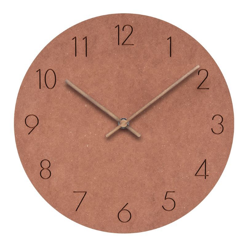 Holz Atomuhr - Präzise elegante Zeitmessung für Zuhause