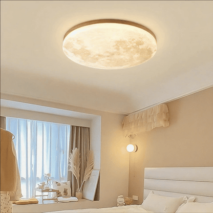 Moon Round Deckenlampe – Elegante Minimalistische LED-Beleuchtung