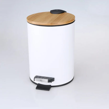 Abfalleimer mit Bambusdeckel - Japanische Eleganz