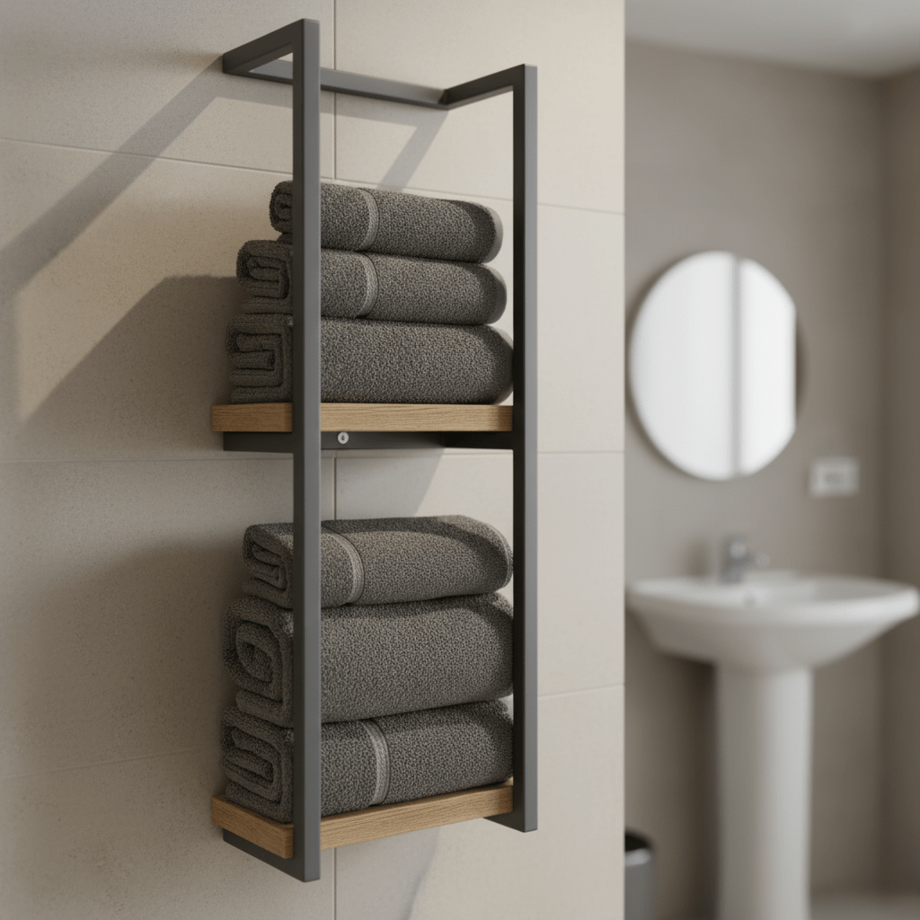 PUREDRY – Eleganter Wand-Handtuchhalter – Rostbeständige Edelstahlausführung