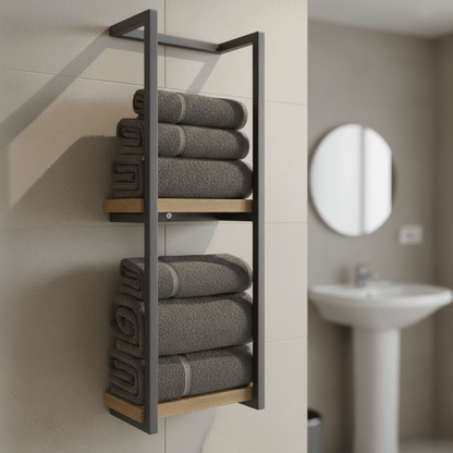 PUREDRY – Eleganter Wand-Handtuchhalter – Rostbeständige Edelstahlausführung