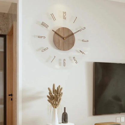 Nordische Glas Wanduhr Yara - Nordisches Design