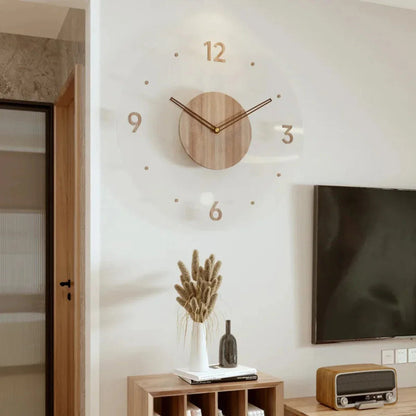 Nordische Glas Wanduhr Yara - Nordisches Design