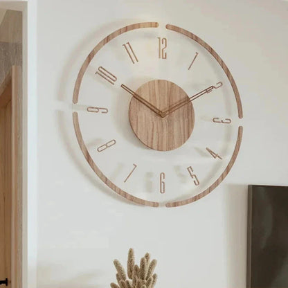 Nordische Glas Wanduhr Yara - Nordisches Design