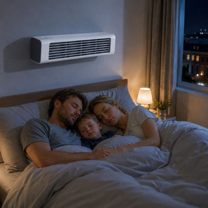 AIRFLOW – Bladloser Turmventilator mit Fernbedienung