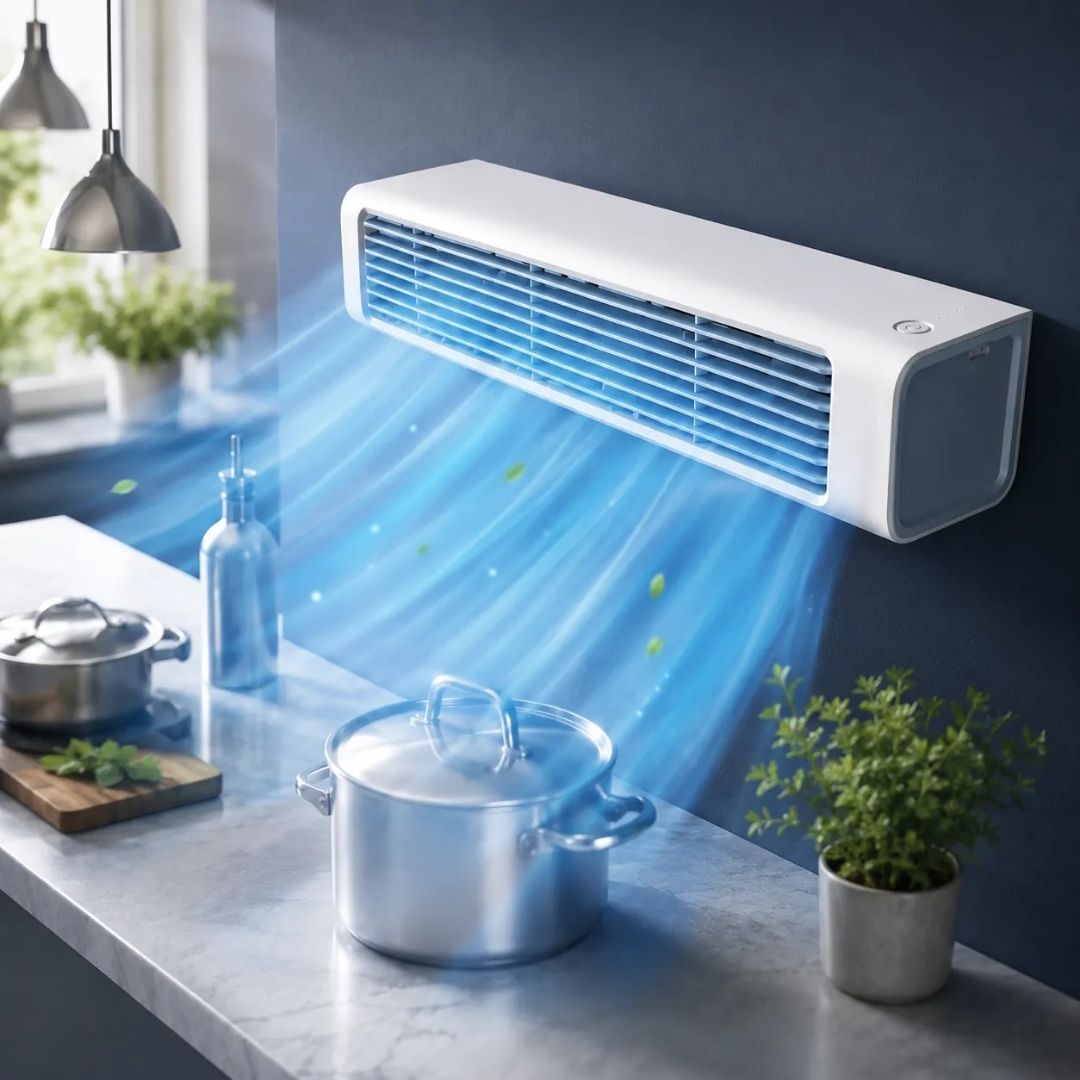 AIRFLOW – Bladloser Turmventilator mit Fernbedienung
