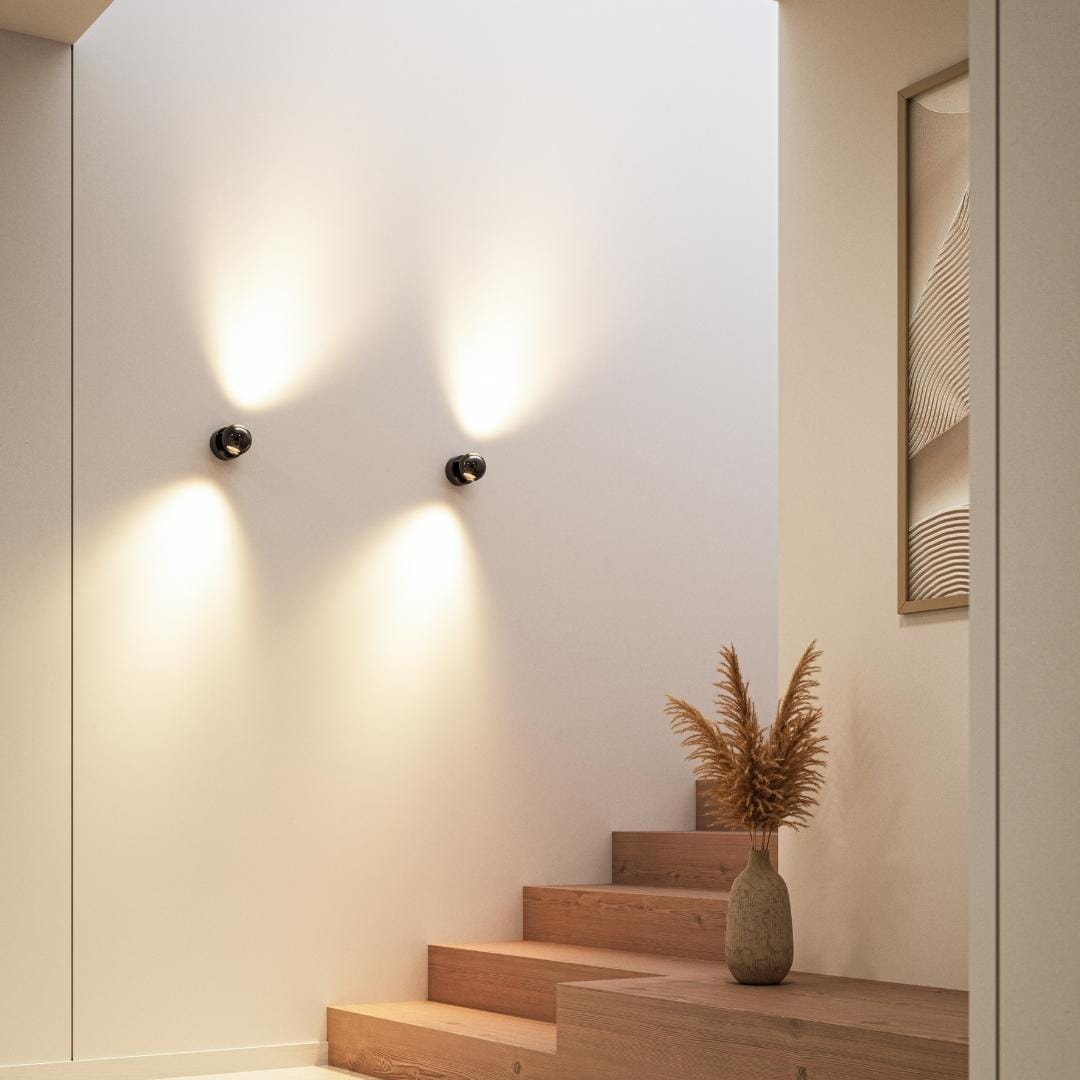 LED Spot-Wandlampe - Dimmbar & Vielseitig